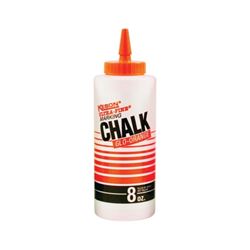 Keson PROCHALK Series 8GO Marking Chalk Refill, Glow Orange 