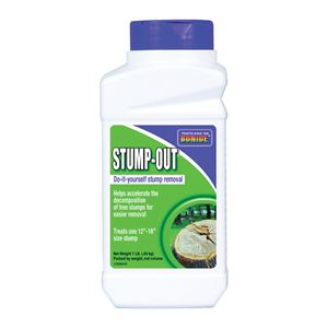 Bonide Stump-Out 272 Stump Removal, Granules, White/Yellow, 1 lb Bottle