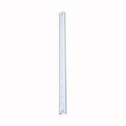 Knape & Vogt 80 80 WH 48 Shelf Standard, 320 lb, 16 ga Thick Material, 5/8 in W, 48 in H, Steel 10 Pack 