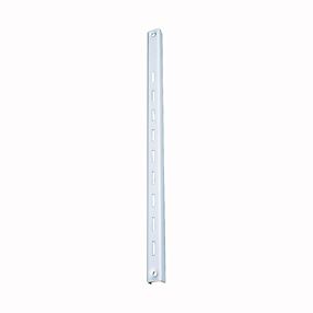 Knape & Vogt 80 80 WH 24 Shelf Standard, 320 lb, 16 ga Thick Material, 5/8 in W, 24 in H, Steel, Pack of 10