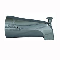 Plumb Pak PP22536 Bathtub Spout, 3/4 in Connection, IPS, Chrome Plated, For: 1/2 in or 3/4 in Pipe 