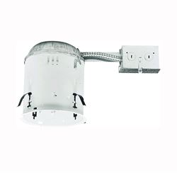 Halo H5RT Light Housing, 5 in Dia Recessed Can, Steel, White 