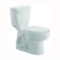 American Standard Champion 4 Series 731AA001S.020 ADA Complete Toilet, Elongated Bowl, 1.6 gpf Flush, 12 in Rough-In 