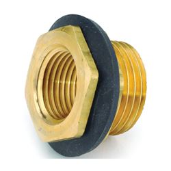 Anderson Metals 57487-1208 Cooler Nipple, Brass, For: Evaporative Cooler Purge Systems 