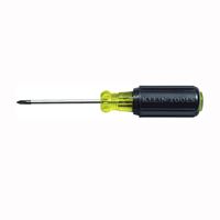 KLEIN TOOLS 603-3 Screwdriver, #1 Drive, Phillips Drive, 6-3/4 in OAL, 3 in L Shank, Rubber Handle, Cushion-Grip Handle 