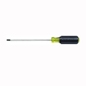 Klein Tools 603-7 Screwdriver, #2 Drive, Phillips Drive, 11-5/16 in OAL, 7 in L Shank, Rubber Handle