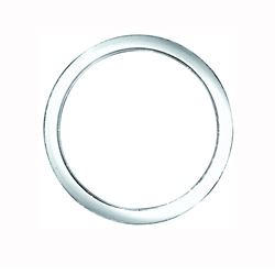 Danco 36660B Faucet Washer, 1-1/4 in, 1-1/4 in ID x 1-1/2 in OD Dia, 1/4 in Thick, Polyethylene 5 Pack 