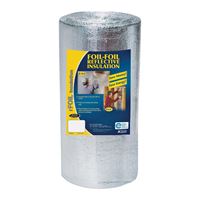 TVM W757 Construction Insulation, 50 ft L, 48 in W, Polyethylene 
