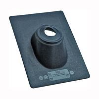 Hercules No-Calk Series 11887 Roof Flashing, 18 in OAL, 18 in OAW, Thermoplastic 