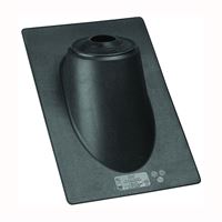 Hercules High-Rise Series 11931 Roof Flashing, 20 in OAL, 13 in OAW, Thermoplastic 