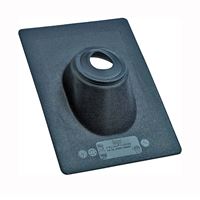 Hercules No-Calk Series 11891 Roof Flashing, 16 in OAL, 12 in OAW, Thermoplastic 