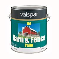 Valspar 018.2121-11.007 Barn and Fence Paint, Red, 1 gal, Pack of 4 