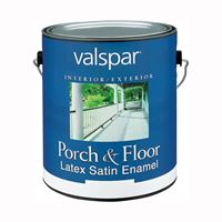 Valspar Medallion 1500 Series 027.0001533.007 Porch and Floor Paint, Satin, Light Gray, 1 gal, Pack of 2 