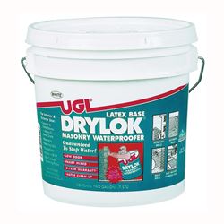 Drylok 27514 Masonry Waterproofer, White, Liquid, 2 gal, Pail 