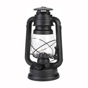 Lamplight 52664 Lantern, 5 oz Capacity, 15 hr Burn Time, Black 4 Pack