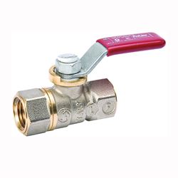 B & K 107-000NL Ball Valve, 1/8 in Connection, FPT x FPT, 600/150 psi Pressure, Brass Body 