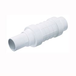 NDS Pro-Span 118-07 Expansion Repair Coupling, 3/4 in, S x Spigot, PVC, White, SCH 40 Schedule, 200 psi Pressure 