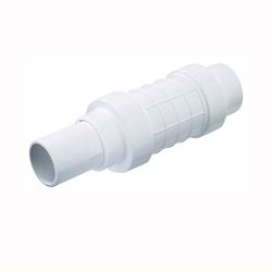 NDS Pro-Span 118-15 Expansion Repair Coupling, 1-1/2 in, S x Spigot, PVC, White, SCH 40 Schedule, 200 psi Pressure 