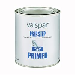 Valspar Prep-Step 044.0000990.005 Latex Primer, White, 1 qt, Can, Pack of 4 