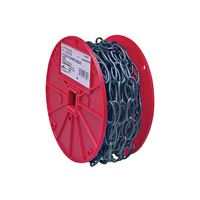 Campbell 072-2002N Decorator Chain, #10, 40 ft L, 35 lb Working Load, Metal, Poly-Coated 