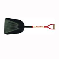 RAZOR-BACK 53117 Scoop Shovel, 13-7/8 in W Blade, 17 in L Blade, Steel Blade, North American Hardwood Handle 