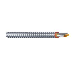 Southwire Duraclad 55275021 Armored Cable, 12 AWG Cable, 3 -Conductor, Copper Conductor, THHN/THWN Insulation 