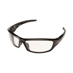 Edge SR111AR Non-Polarized Safety Glasses, Unisex, Polycarbonate Lens, Full Frame, Nylon Frame, Black Frame 