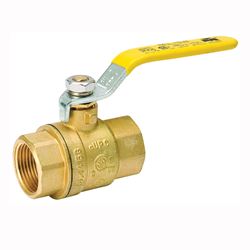 B & K 107-824NL Ball Valve, 3/4 in Connection, FPT x FPT, 600/150 psi Pressure, Manual Actuator, Brass Body 