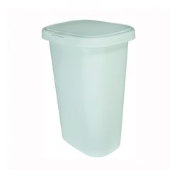 Rubbermaid 5L58 FG5L5806WHT Waste Can, 52 qt Capacity, Plastic, White, 25-1/2 in H 