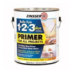 Zinsser 249937 Primer, White, 1 gal, Can, Pack of 2 