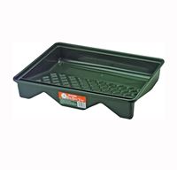 WOOSTER Big Ben BR412-21 Paint Tray, 16 in L, 21 in W, 1 gal Capacity, Polypropylene Co-Polymer, Green 