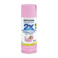 2X Ultra Cover 249063 Spray Paint, Satin, Sweet Pea, 12 oz, Can 