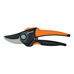 Fiskars 79436997J Pruner, 5/8 in Cutting Capacity, Steel Blade, Bypass Blade, Fiberglass Handle, Comfort-Grip Handle 