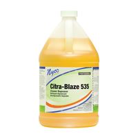 nyco NL535-G4 Cleaner and Degreaser, 128 oz, Liquid, Citrus, Orange 4 Pack 