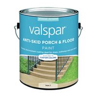 Valspar 024.0082032.007 Porch and Floor Paint, Base 2, 1 gal, 100 sq-ft/gal Coverage Area, Pack of 4 