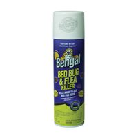 Bengal 87560 Bedbug and Flea Killer, Liquid, Spray Application, 17.5 oz Bottle 