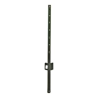 Jackson Wire 14025845 U-Post, 3 ft H, Steel, Green, Plain 