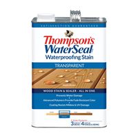 Thompsons WaterSeal TH.091701-16 Wood Sealer, Transparent, Desert Tan, 1 gal, Pack of 4 