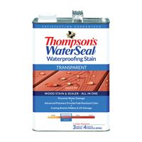 Thompsons WaterSeal TH.091401-16 Wood Sealer, Transparent, Liquid, Sedona Red, 1 gal, Pack of 4 