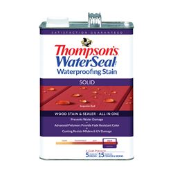 Thompsons WaterSeal TH.093201-16 Waterproofing Stain, Sedona Red, 1 gal 4 Pack 