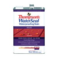 Thompsons WaterSeal TH.093201-16 Wood Sealer, Solid, Liquid, Sedona Red, 1 gal, Pack of 4 