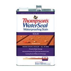 Thompsons WaterSeal TH.043851-16 Waterproofing Stain, Woodland Cedar, 1 gal 4 Pack 