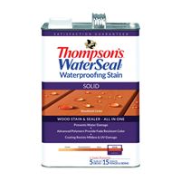 Thompsons WaterSeal TH.093601-16 Wood Sealer, Solid, Liquid, Natural Cedar, 1 gal, Pack of 4 