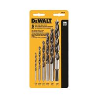 DeWALT DW1720 Drill Bit Set, 6-Piece, Steel 