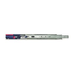 Knape & Vogt 8450FMP 18 Drawer Slide, 100 lb, 18 in L Rail, 1/2 in W Rail, Anochrome 