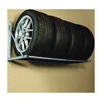 Knape & Vogt 01031 Tire Loft, Folding, Lightweight, Scratch-Resistant, Steel, Silver 