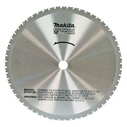Makita A-90532 Circular Saw Blade, 12 in Dia, 1 in Arbor, 60-Teeth, Carbide Cutting Edge 