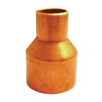 Elkhart Products 101R Series 30698 Reducing Pipe Coupling with Stop, 1/2 x 1/4 in, Sweat 