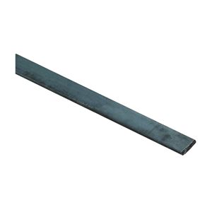 Stanley Hardware 4062BC Series N215-582 Flat Stock, 1-1/2 in W, 48 in L, 1/8 in Thick, Steel, Mill