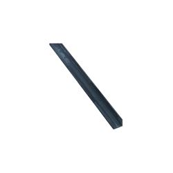 Stanley Hardware 4060BC Series N215-422 Solid Angle, 1 in L Leg, 72 in L, 1/8 in Thick, Steel, Mill 